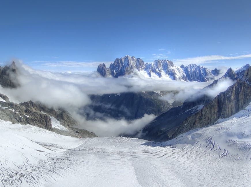 Snow-Covered Private Domains in Chamonix for Seasonal Buyouts