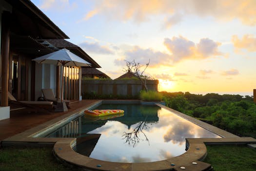 Bali Cliff Villas With Infinity Pools Facing the Ocean