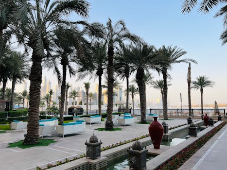Desert Oasis Luxury Resorts Outside Dubai City