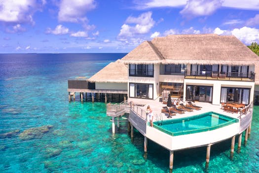 Maldives Resorts With Private Infinity Pools Above Crystal Lagoons